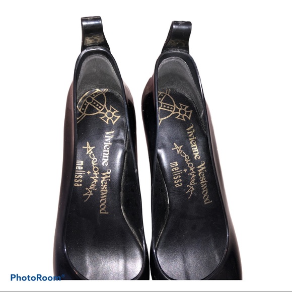 WOMEN'S VIVIENNE WESTWOOD MELISSA ANGLOMANIA HEEL - Picture 2 of 8